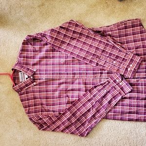 Men's Saddlebred Large classic fit long sleeve shirt multicolored